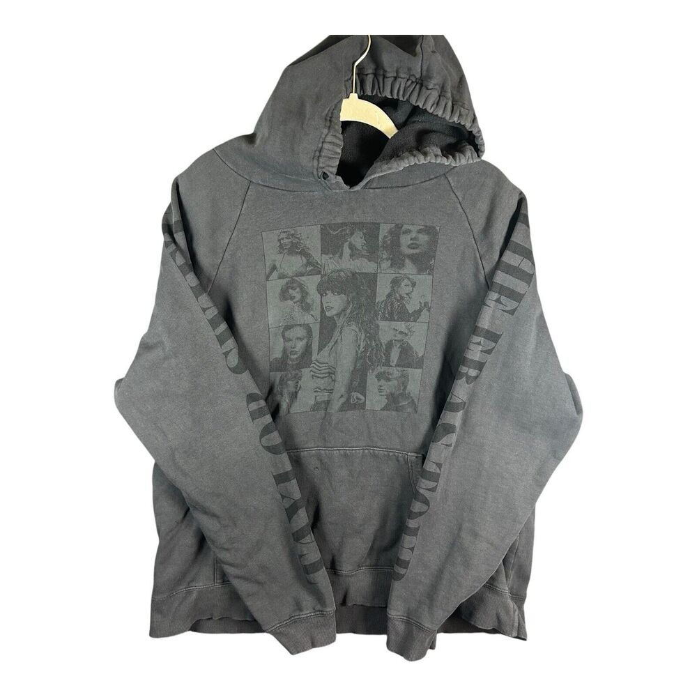Taylor Swift The Eras Tour Official Concert Hoodie Sweatshirt Adult Large Black